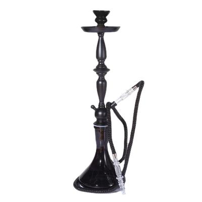 China Wholesale Handmade Black Painting Hookah Bar Cafe Hookah Hookahs Gift for sale