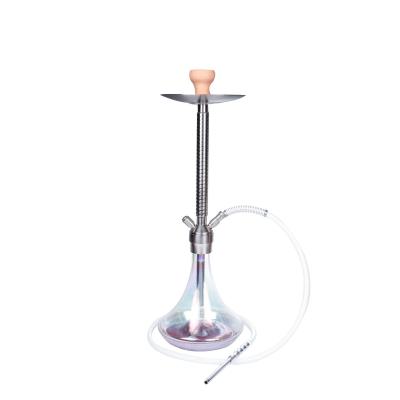 China China Handmade Supplier Portable Shisha Alloy Set Clay Hookah For KTV for sale