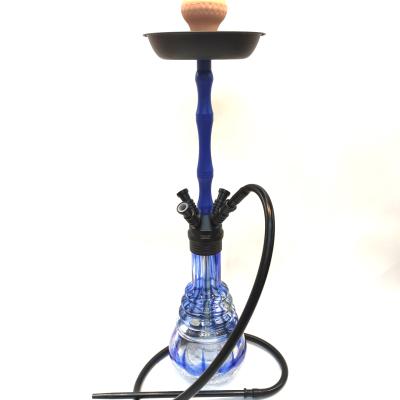 China Handmade Portable Arabic Shisha Zinc Alloy 4 Hose Four Hose Smoking Bottle Hookah Stem Set Kit for sale