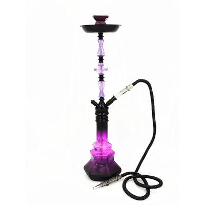 China Handmade Portable Acrylic Arabic Shisha Set Color Mixing Arabic Hookah for sale