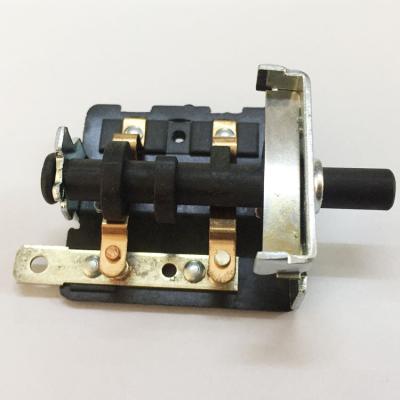 China Plastic& Towei 2299-949AC rotary switch supplier 14A-120V 10(3)A-250V t125 5 position copper dip rotary switch for oven for sale