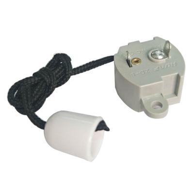 China OFF-ON OFF-ON Wall Exhaust Fan 2 Position Rotary Switch With Rope Pull for sale