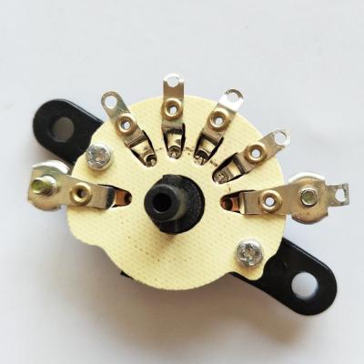 China OFF New Design 1A~250V 7 Position 5 Speed ​​7 30 Degree Wall Fan Rotary Switches for sale