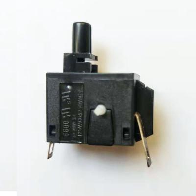 China OFF- ON 2 Pin 6A~125VAC 3A~250VAC Tuowei Item No: 6600-16 Single Vacuum Cleaner Push Button Switch for sale