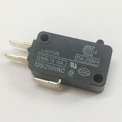 China Towei Household Appliance Supplier 15A~125V/250V t125 3 Pin Micro Energy Limit Heater High Sensitive Latching Safety Micro Switch For Heater for sale