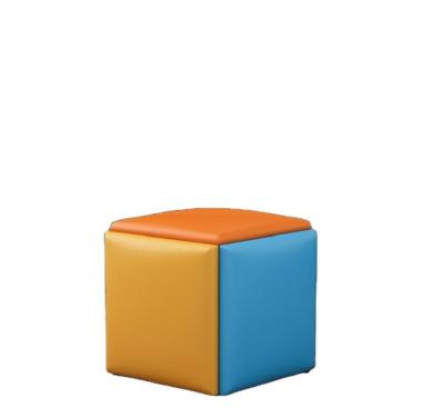 China Universal multifunctional low stool for bedroom and living room small square rubik's cube combination stool for sale