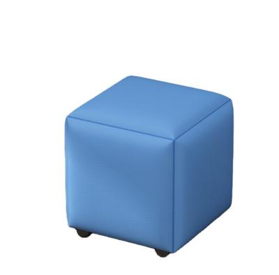 China Universal Rubik's cube stool stocking family sofa small square stool household for shoes can be stacked small combination stool living room te for sale