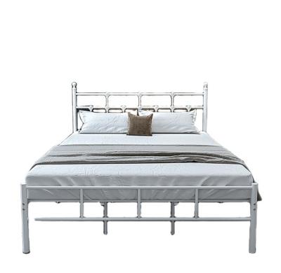 China Korean and Japanese modern simple light detachable bedroom furniture iron bed frame princess bed luxury adult for sale