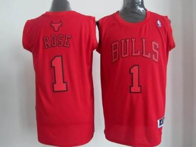 China NBA Chicago Bulls 1 Rose Christmas Day Jersey for sale