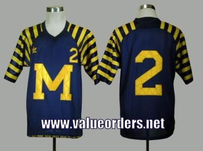 China Michigan Wolverines Charles Woodson 2 Navy Blue Under The Lights College Football Jersey for sale