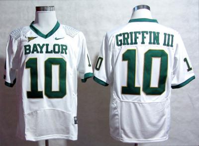 China NCAA Baylor Bears Robert Giffin III 10 White Pro Combat College Football Jersey for sale