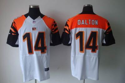 China Nike NFL Cincinnati Bengals 14 Andy Dalton white Elite jersey for sale