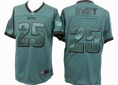 China nike nfl Philadelphia Eagles 25 McCoy green drenched jersey for sale