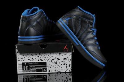 China Jordan Pro Classic shoes 363141 041 black blue for sale