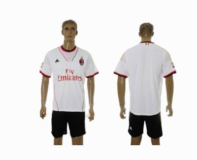 China AC milan away football jersey for sale