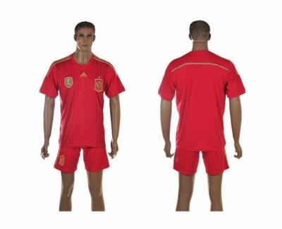 China 2014 The World Cup Spain home football jersey wholesale source for sale