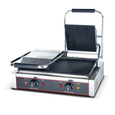 China Factory Price Easy Cleaning Electric Touch Grills Commercial Sandwich Grill Press Panini Grill Sandwich Maker for sale