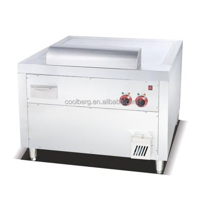 China Commercial teppanyaki grill table teppanyaki hotel buffet food equipment non stick electric teppanyaki grill for sale