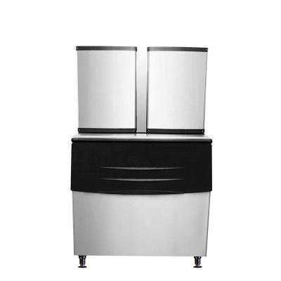 China Hotel high quality commercial ice maker for restaurants industrial ice machine 1000kg/24h for sale