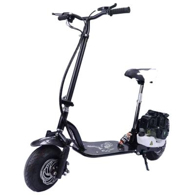 China Mens Black 49cc Stroke , Gas Scooter Slide Balance Petrol X5 Scooter 2 Bike for sale