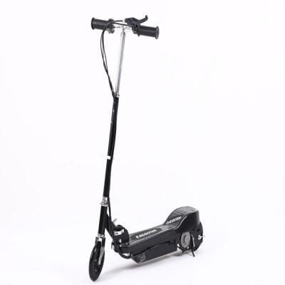 China 6 Inch Unisex PU Solid Two Wheels Fold Able Folding 120w 24v Long Range No Seat Electric Scooter for sale