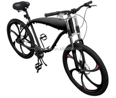 China Steel Motorized Bicycle / Cheap Motorized Bicycle With 2 Stroke 80cc Engine Kit for sale