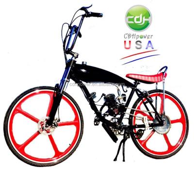 China Gas Aluminum + Nylon Frame Built In Popular Motorized Bicycle Model for sale