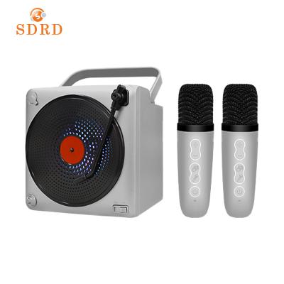 China AirPlay SDRD Sd507 Hot Sell High Quality Party Mini Karaoke Home Portable Outdoor Wireless Speaker With Microphone for sale