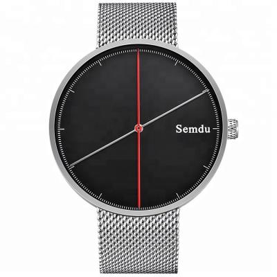 China Auto Date Ready To Ship 43mm Big Dial Men's Style Round Shape Stainless Steel Men's Watch for sale