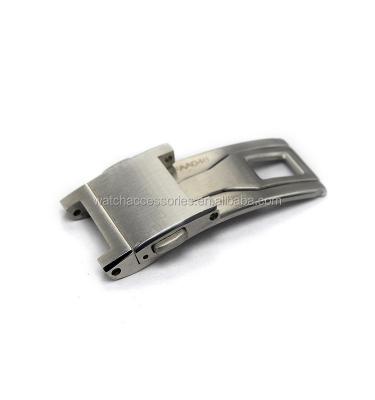 China OEM Brush Stainless Steel Watch Clasp Metal Watch Buckle Eco - Friendly for sale