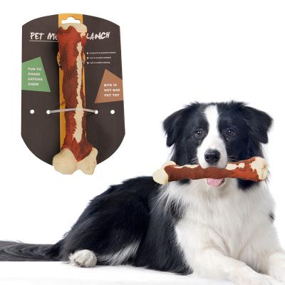 China Dog Chew Toy Natural Toothbrush For Aggressive Pet Chew Stick Toy Bone Durable Treats Dog Large Viable Bone for sale