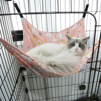 China Macrame Cooling Cat Window Hammock Swing Bed for Cats Climbing Frame Mounted Hang Cat Hammock for sale