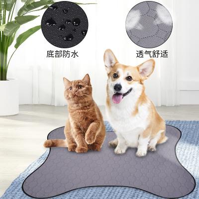 China Indoor Teepee Dog Tents Washable Pee Pads For Dogs Pet Travel Waterproof Cat Teepee Pet House Pee Mat Reusable Dog Pee Pad for sale