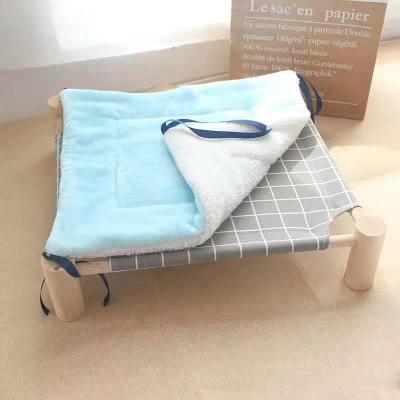 China New Designer Modern Pet Bed Large Pet Furniture Cooling Soothing Bed 2021 Small Easy Clean Wooden High Pet Beds Accessories for sale