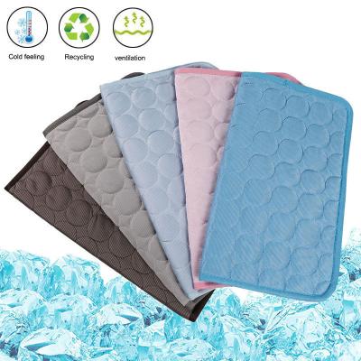 China Viable Dog Pet Cooling Bed Mat Cat Mat Pet Pad Protective Mat Manufacturer For Dogs Ice for sale