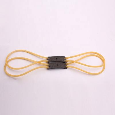 China Catapult super fiber leather pocket catapult accessories leather pocket slingshot rubber band for sale