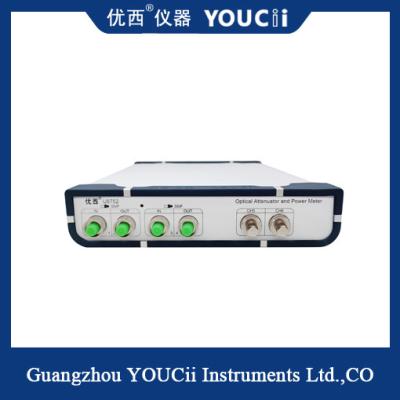 China 2-Channel Optical Attenuator And Optical Power Meter 100ms Stabilization Time for sale