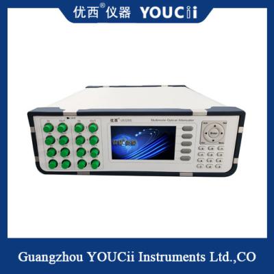 China 8-kanaals multi-modus optische attenuator met display voor nauwkeurige attenuatie Te koop