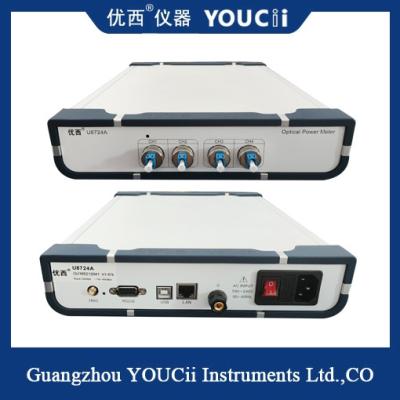 China Four - Channel LC Port Fast Scanning Optical Power Meter +10~-65dBm for sale