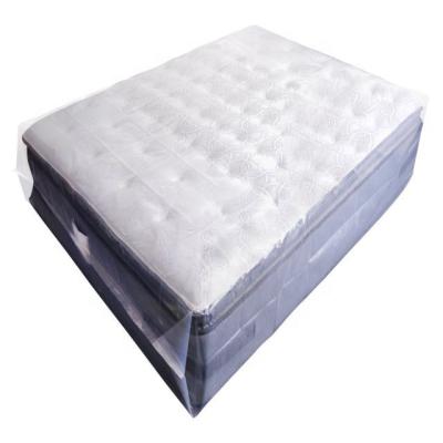 China Moistureproof clear pe brand sign mattress storage bag plastic sofa /vacuum storage bag for sofa mattress for sale