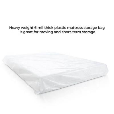 China PE Mattress Moving Bags PE Mattress Bag Moisture Proof For Moving Black Pe Mattress Bag For Packaging for sale