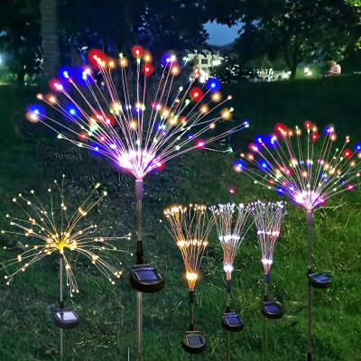 China Europe LED Solar Garden Landscape Decoration Outdoor Iron Opens Sky Star Lanterns for sale