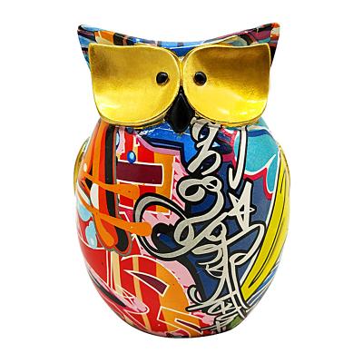 China China Animal Craft Resin Owl Decoration Home Decor Resin Model Wedding Decoration Resin Crafts for sale