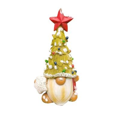 China Dropshipping Europe 2021Resin Product Crafts Santa Clause Outdoor Christmas Decorations Resin Supply Items Resin Crafts for sale