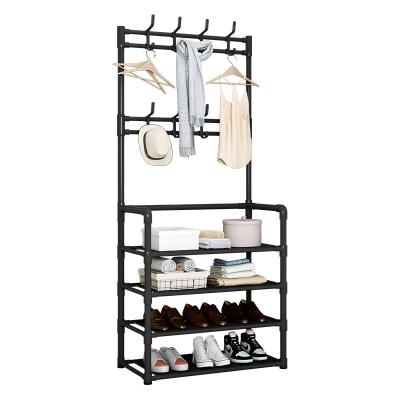 China Price Adjustable Cheap Cabinet (Height) Commercial Shoe Display Rack Rack Shelves for sale