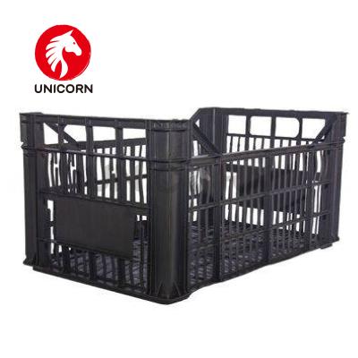 China Durable Multi Function Transport Box Moving Plastic Crate Food Crate for sale