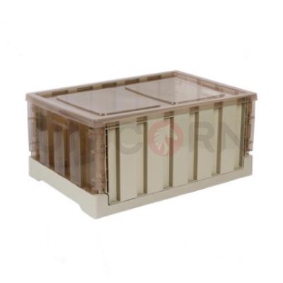 China Viable Hot Selling Cartons Folding Storage Container Plastic Socks Serving Storage Box for sale