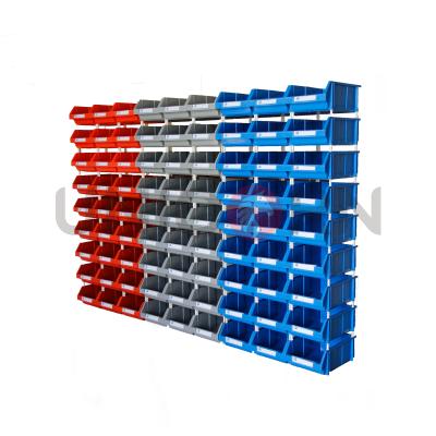 China Durable Plastic Stack Able Parts Bin For Warehouse Industrial Parts Box Storage Box For Auto Parts Industry for sale