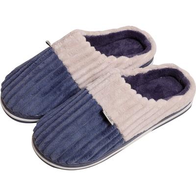 China Newcomers Sweat-absorbent wholesale warm winter shoes women's winter shoes slides plush warm flat slipper for sale