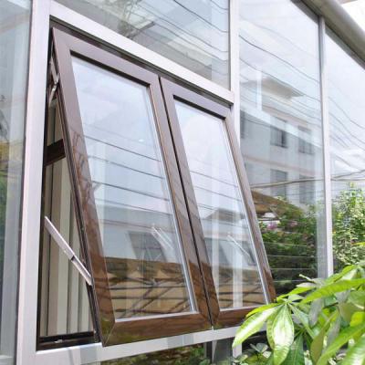 Κίνα Double Glazing Aluminum Storm Windows Rain Proof Breathable Alloy Awning Window προς πώληση